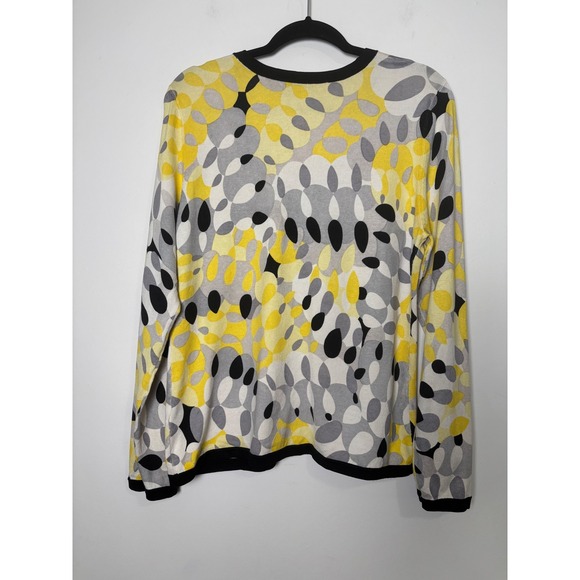 Josephine Womens Silk Blend Cardigan Sweater Large Career Casual Lightweight - Picture 2 of 7